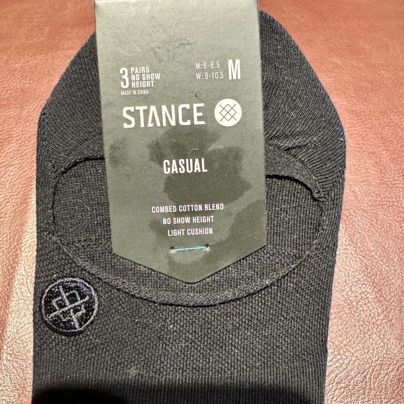 NWT Stance Casual 3-Pack Socks - Picture 3 of 3